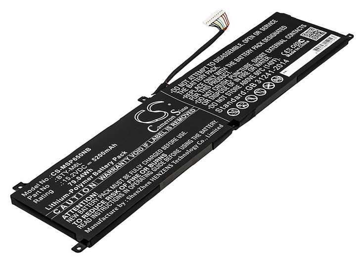 Аккумулятор CS-MSP650NB для MSI GS65, GS65 Stealth Thin