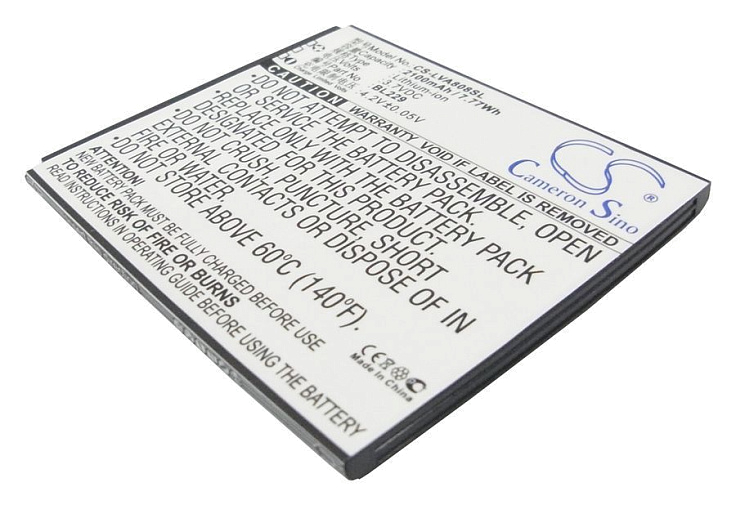 Аккумулятор CameronSino CS-LVA808SL для Lenovo A8