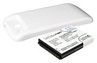Аккумуляторная батарея для Samsung Galaxy S3 LTE (Аккумулятор CameronSino CS-SMI930WL для Samsung EB-L1G6LLA,  EB-L1G6LLU белый)