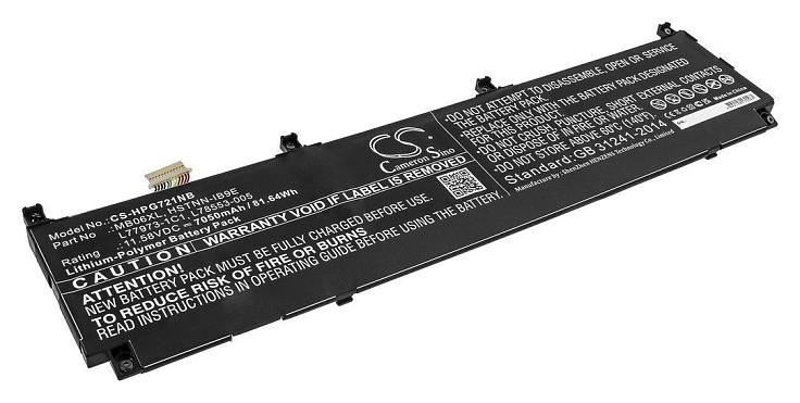 Аккумуляторная батарея CS-HPG721NB для HP ZBook Studio G7