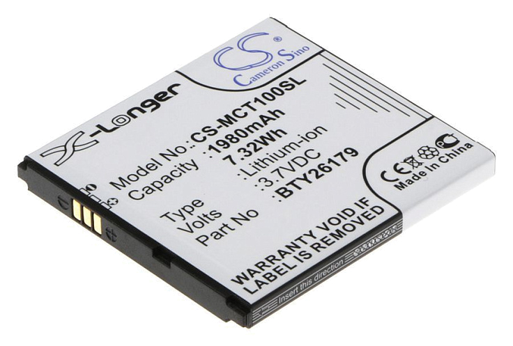Аккумулятор CameronSino CS-MCT100SL для Mobistel Cynus T1